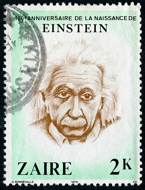 albert einstein stamp - mc2 - fotografias e filmes do acervo