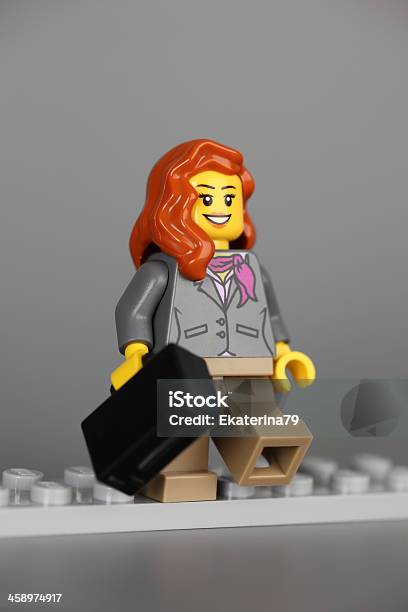 Photo libre de droit de Femme Daffaires En Lego banque d'images et