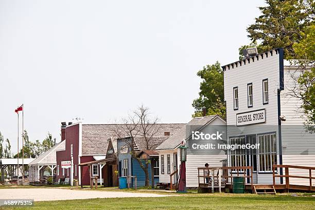 Foto de Steinbach Mennonite Museu Da Vila e mais fotos de stock de Manitoba - Manitoba, Cena Rural, Aldeia