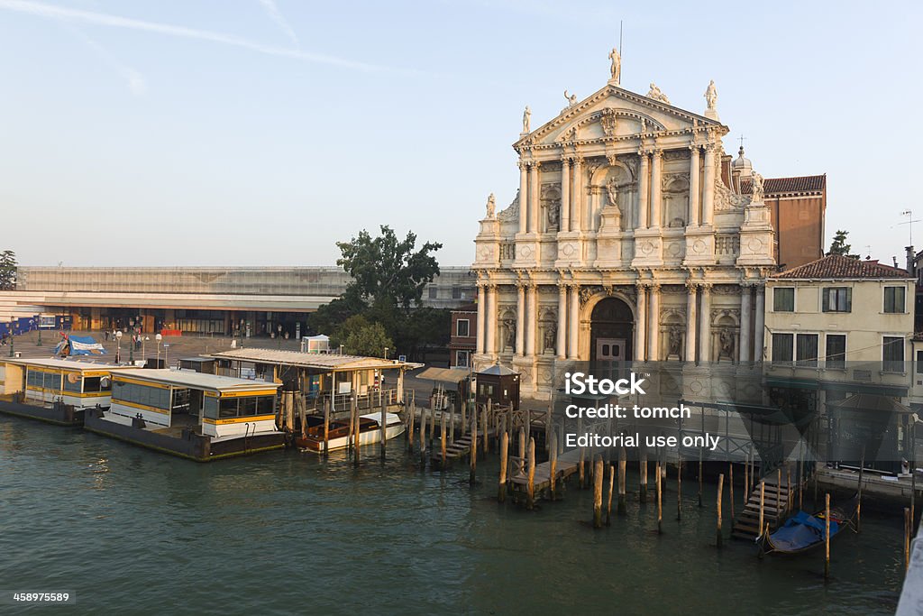 Igreja do Scalzi, Veneza, Itália - Foto de stock de Arquitetura royalty-free