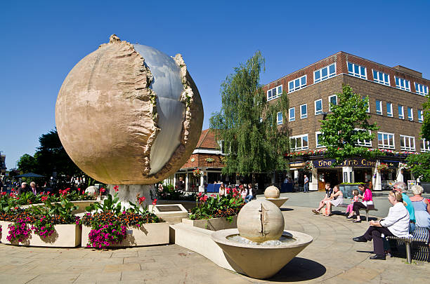 Cosmic Cycle - Rising Universe Hosham West Sussex stock photo