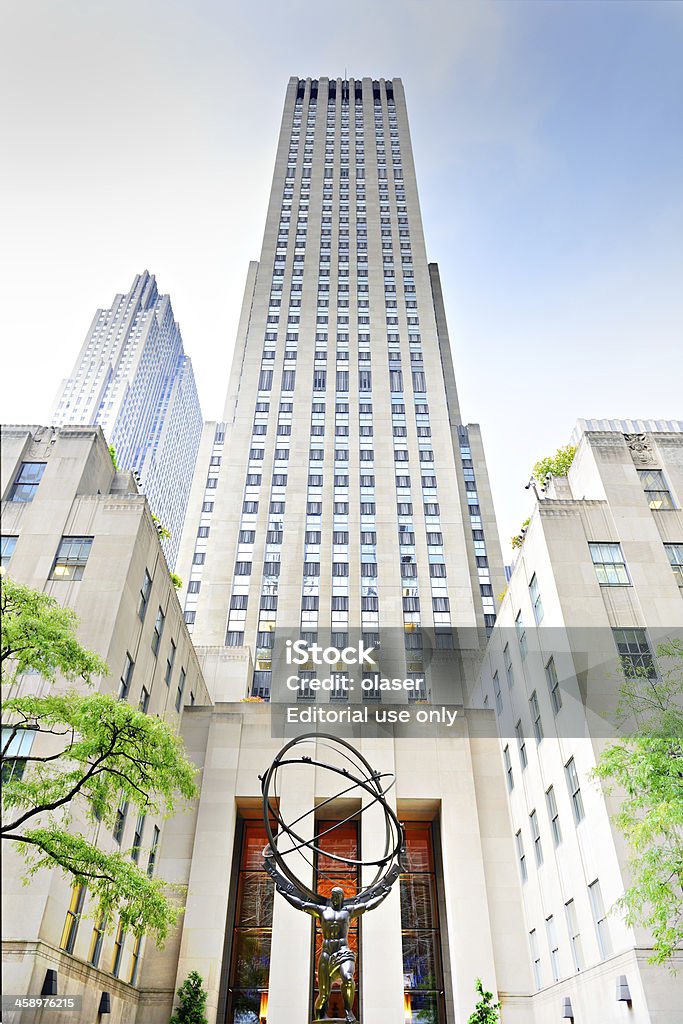 Rockefeller Centre - Foto de stock de Arranha-céu royalty-free