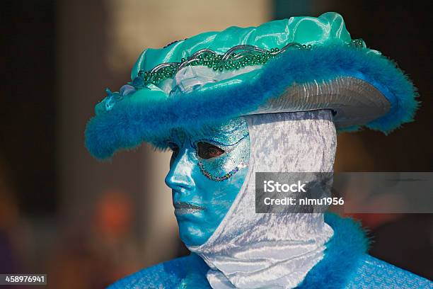 Maske Karneval In Venedig 2011 Stockfoto und mehr Bilder von 2011 - 2011, Aufführung, Blau