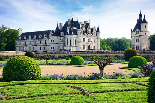 シャトー・chenonceau - chateau de chenonceaux ストックフォトと画像