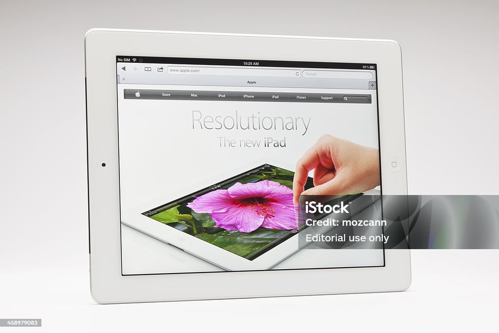 Nuevo Ipad - Foto de stock de Anuncio libre de derechos