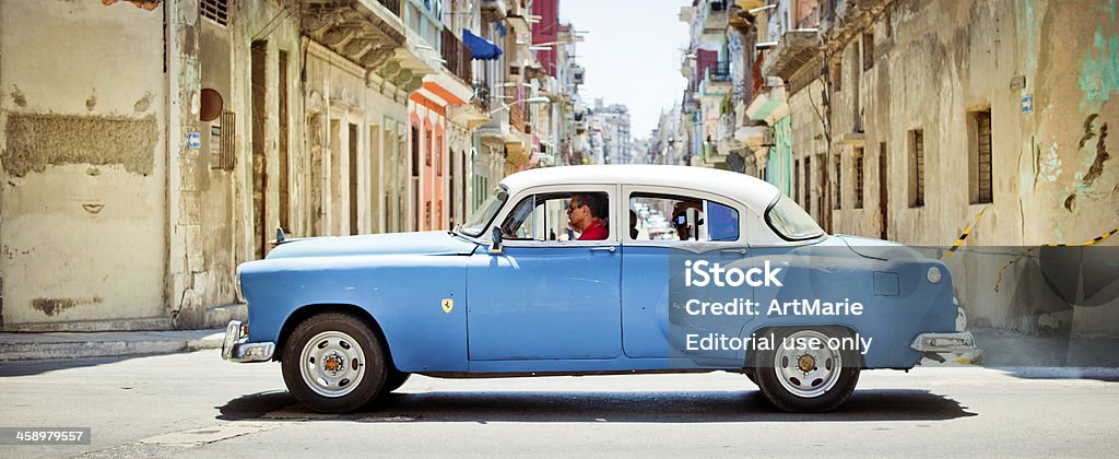 Ретро автомобиль, Гавана, Куба - Стоковые фото Автомобиль роялти-фри