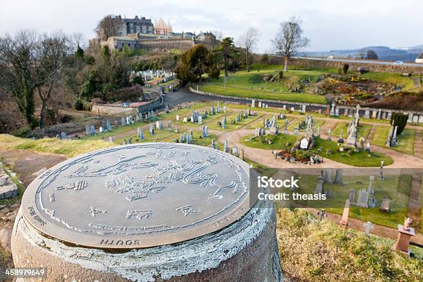 Castelo De Stirling Da Cidade Velho Cemitério - Fotografias de stock e mais imagens de Antigo - Antigo, Arcaico, Arquitetura