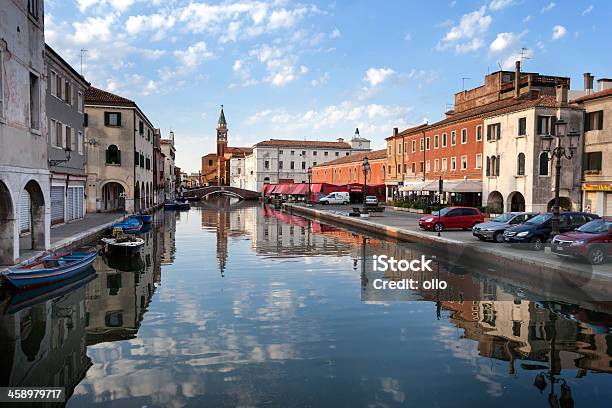 Photo libre de droit de Matin Ambiance Au Canal Riva Cave À Chioggia Italie banque d'images et plus d'images libres de droit de Chioggia