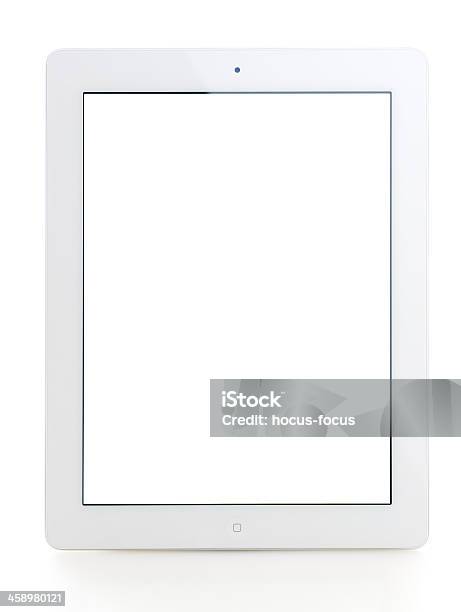 Ipad 3 Con Pantalla En Blanco Blanco Foto de stock y más banco de imágenes de Aparato de telecomunicación - Aparato de telecomunicación, Aplicación para móviles, Blanco - Color