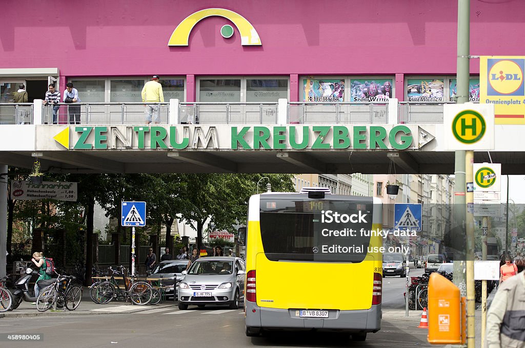 Quartier de Kreuzberg à Berlin - Photo de Affluence libre de droits