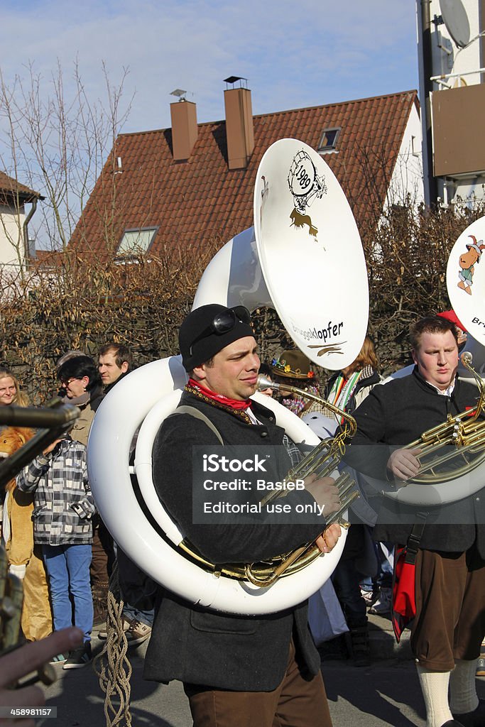 Carnival Straßen parade. - Lizenzfrei Baden-Württemberg Stock-Foto