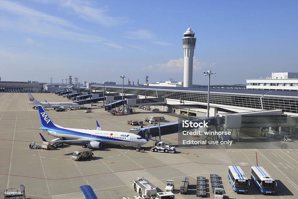 Chubu Centrair International Airport - Zbiór zdjęć royalty-free (All Nippon Airways)
