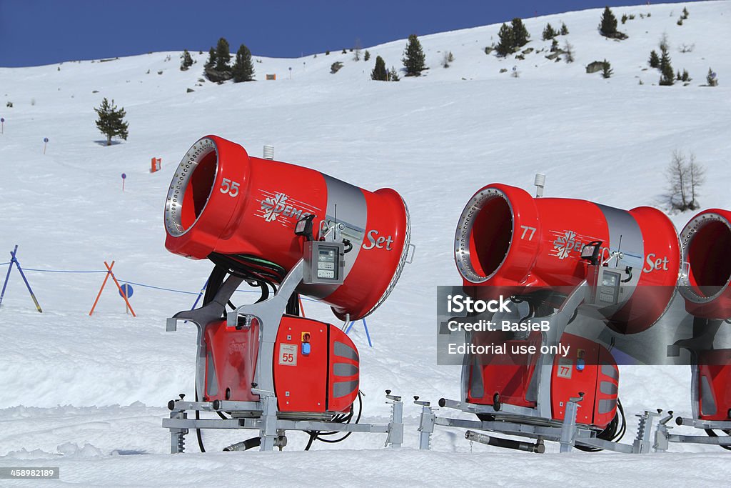 Snow Waffe in der Hochzeiger ski resort - Lizenzfrei Alpen Stock-Foto