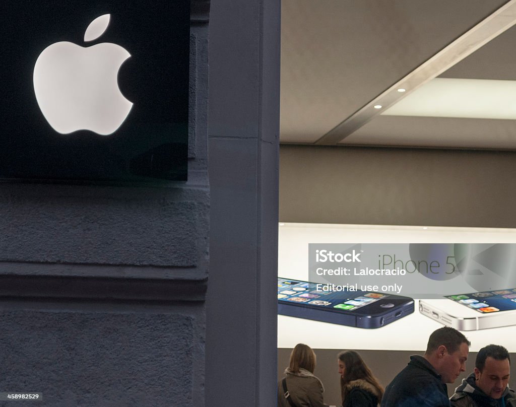 Магазин Apple - Стоковые фото Apple Computers роялти-фри
