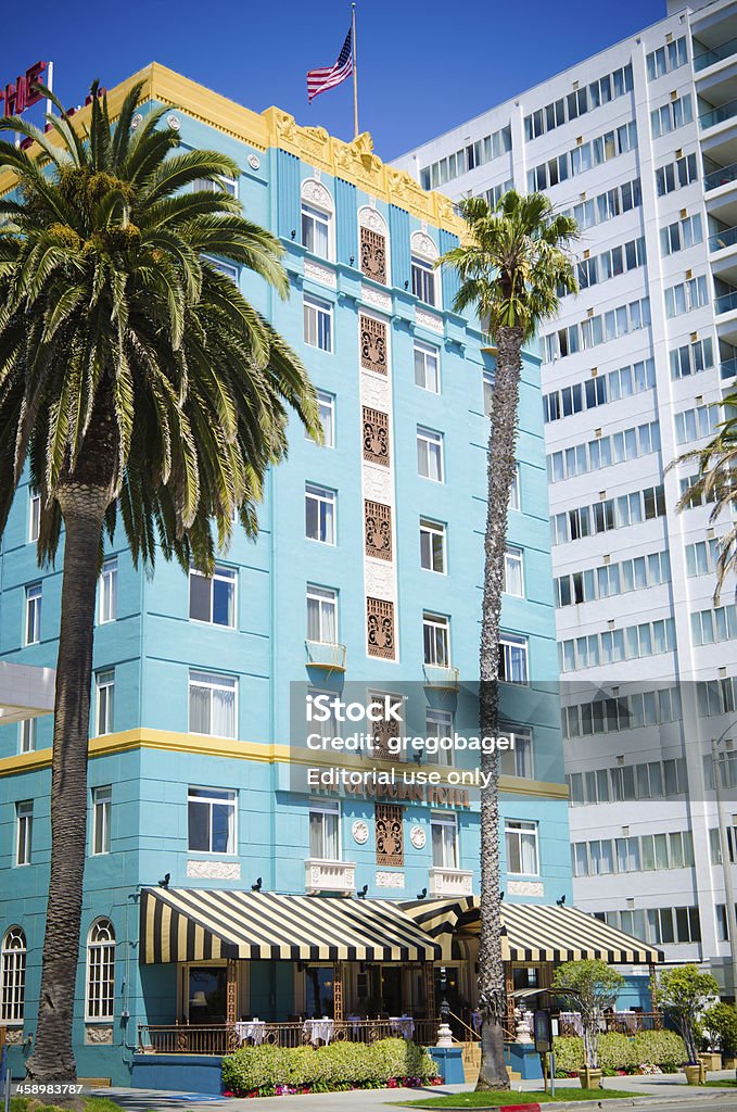이 그루지야어 호텔에서 샌타모니카, CA - 로열티 프리 건물 외관 스톡 사진