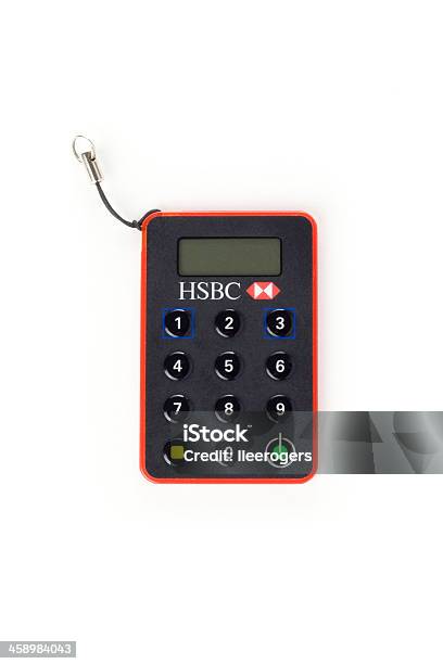 Hsbc 보안 키 전자 은행거래에 대한 스톡 사진 및 기타 이미지 - 전자 은행거래, 흰색 배경, 0명