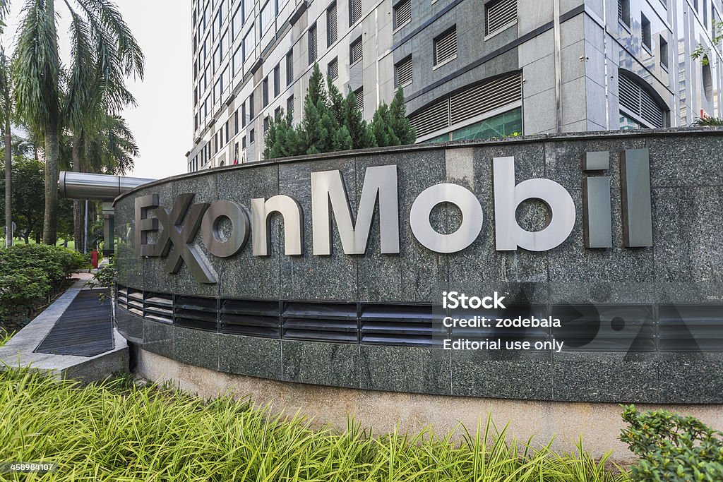 Exxon Mobil Headquater in Kuala Lumpur, Malaysia "Kuala Lumpur, Malaysia - September 7, 2012: Exxon Mobil offices and logo. ExxonMobil is a major oil and gas company based in Texas" Exxon Mobil Stock Photo