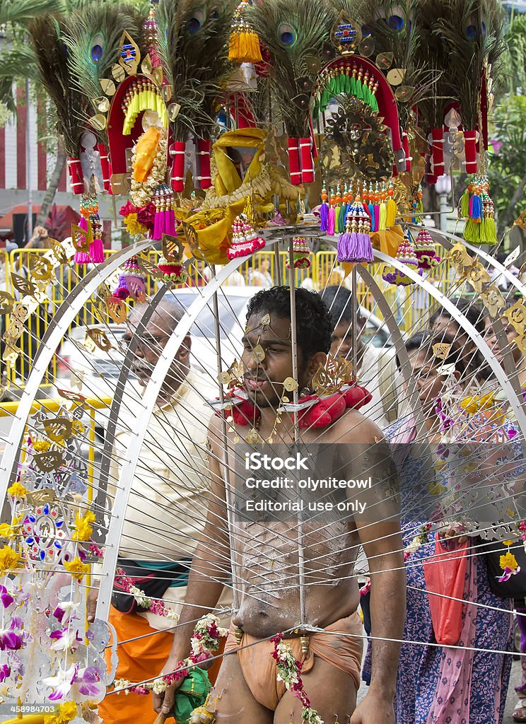 Thaipusam Festival - Foto de stock de Cerimônia Tradicional royalty-free