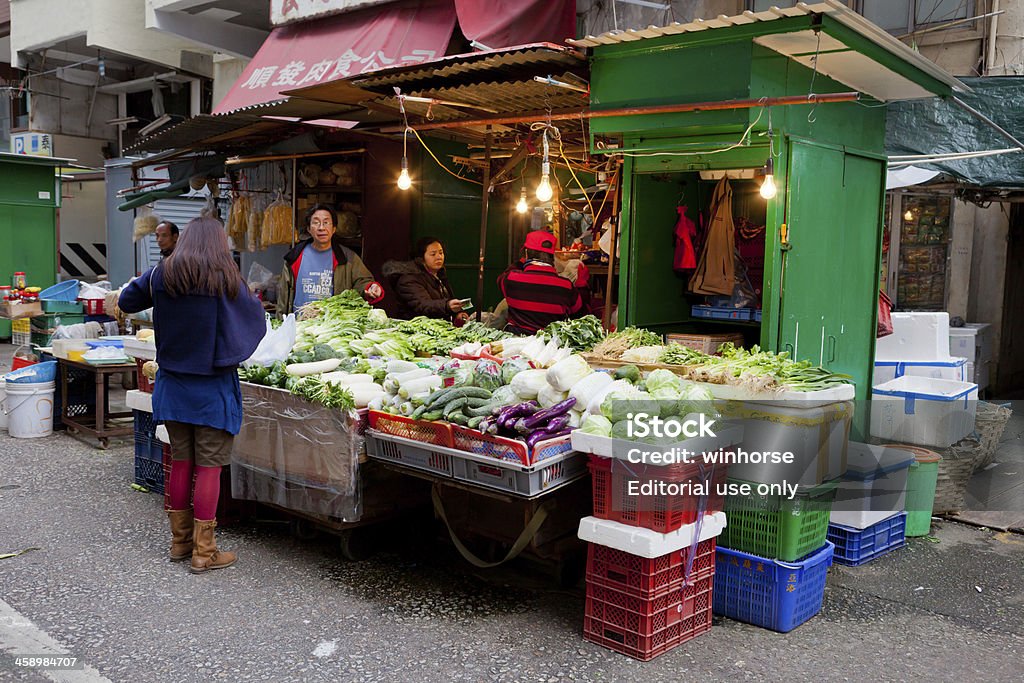 거리 업자에게는 in Hong Kong - 로열티 프리 거리 스톡 사진