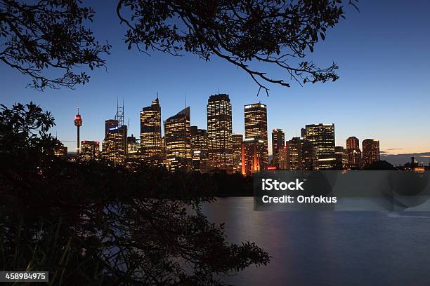 City Skyline Bei Sonnenuntergang In Sydney Australien Stockfoto und mehr Bilder von Abenddämmerung
