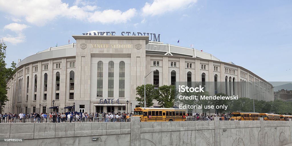 La porte 4 du Yankee Stadium - Photo de Stade libre de droits