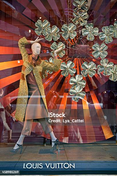 Louis Vuitton Store Nyc 4 Xxxl Stock Photo - Download Image Now - Store Window, Louis Vuitton - Designer Label, Luxury