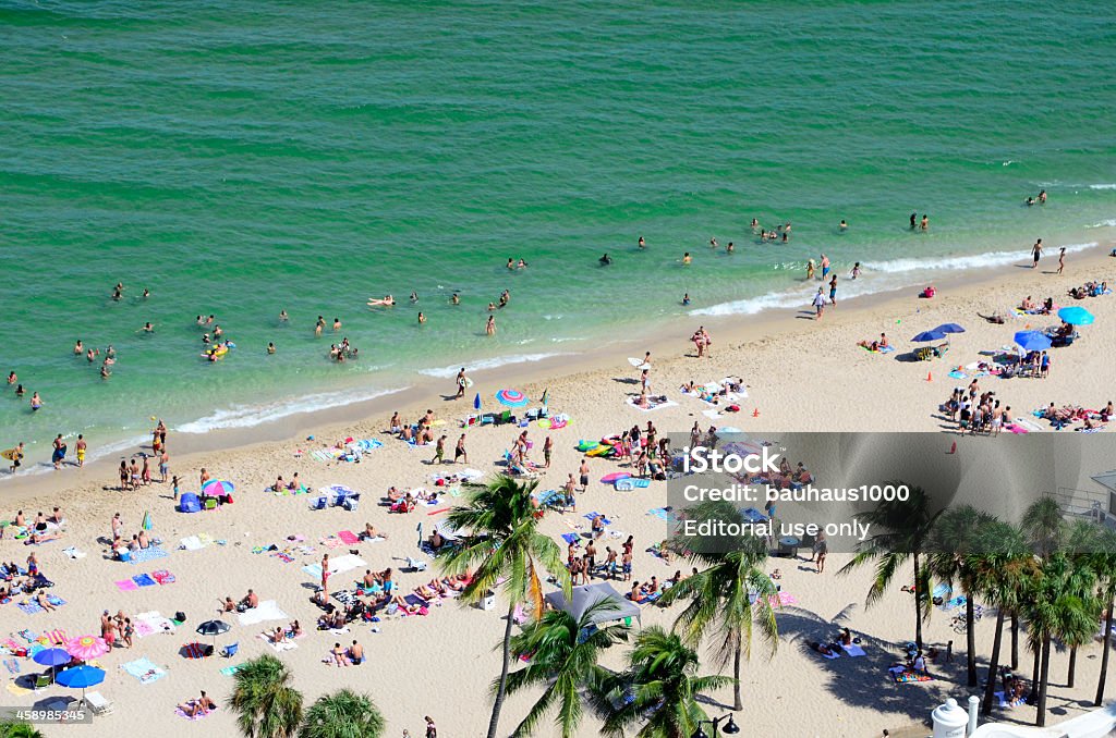 Fort Lauderdale Beach - Lizenzfrei Florida - USA Stock-Foto