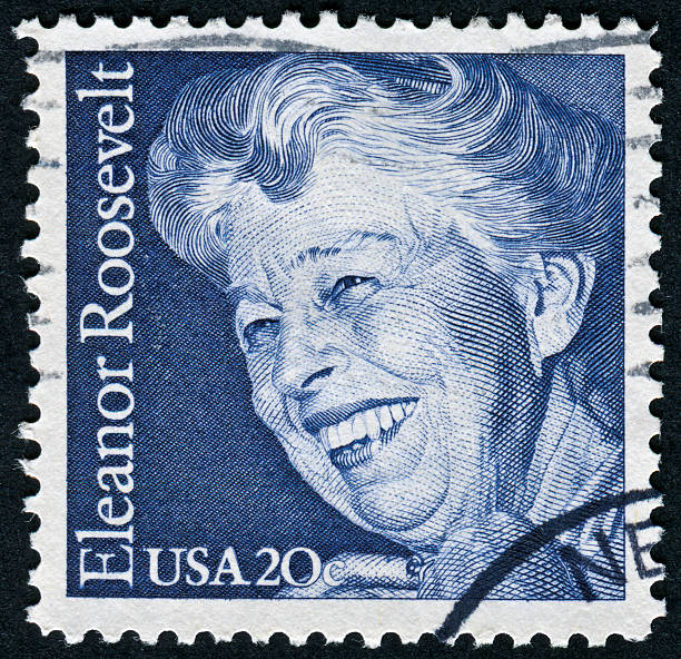 eleanor roosevelt de la firma - eleanor fotografías e imágenes de stock