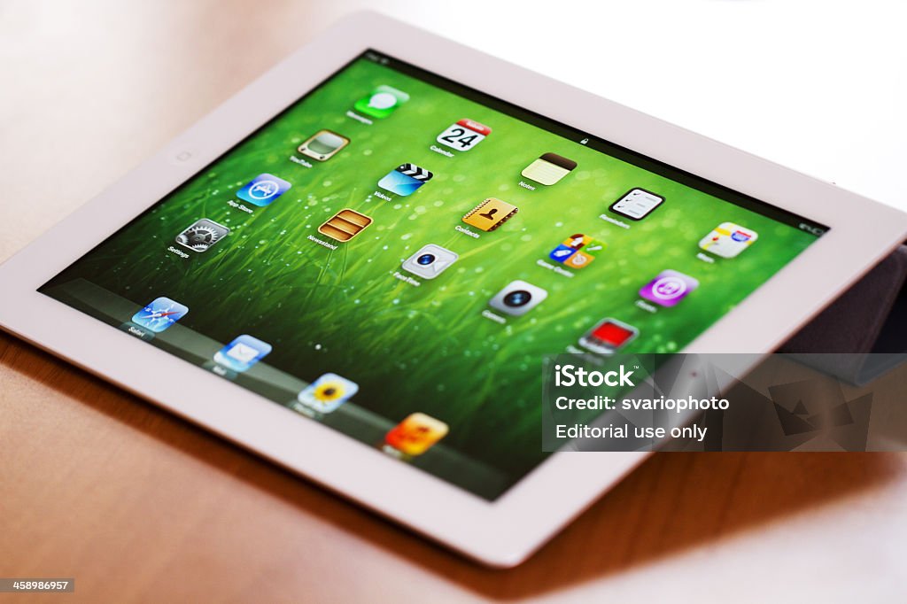 新しい iPad の第 3 世代 - iPadのロイヤリティフリーストックフォト