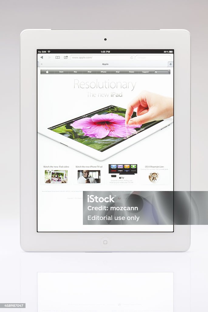 Novo Ipad - Foto de stock de Computador royalty-free