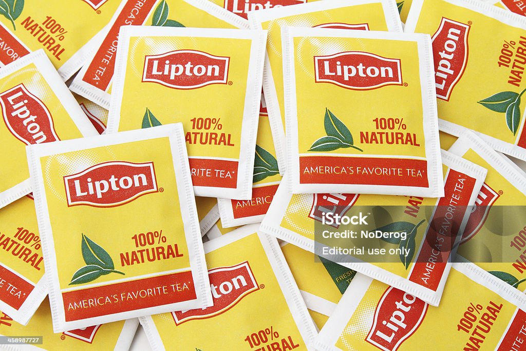 Sachets de thé Lipton - Photo de Sachet de thé libre de droits