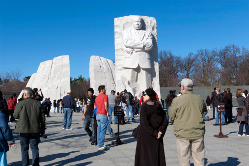 Lincoln memoria on the National Mall in Washington DC, USA