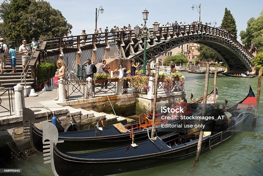 Venecian Ponte Ponte dell'Accademia - Royalty-free 1933 Foto de stock