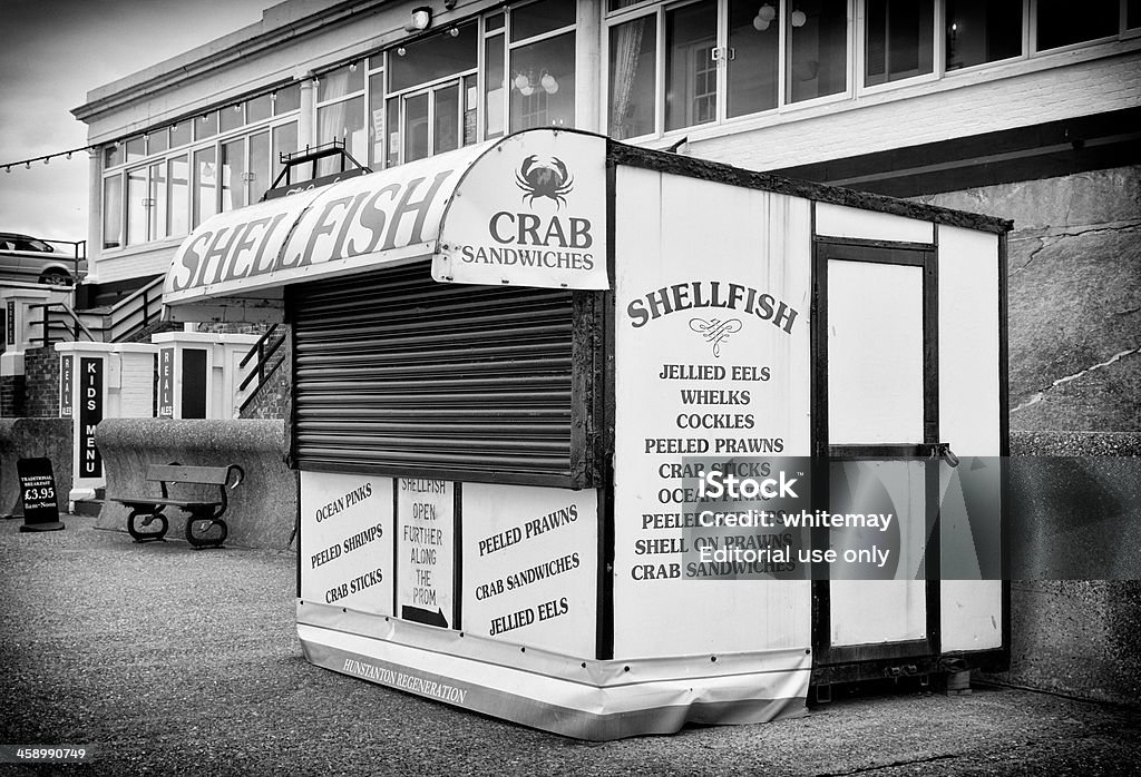 Fermé de fruits de mer occupent à Hunstanton - Photo de Aliment libre de droits