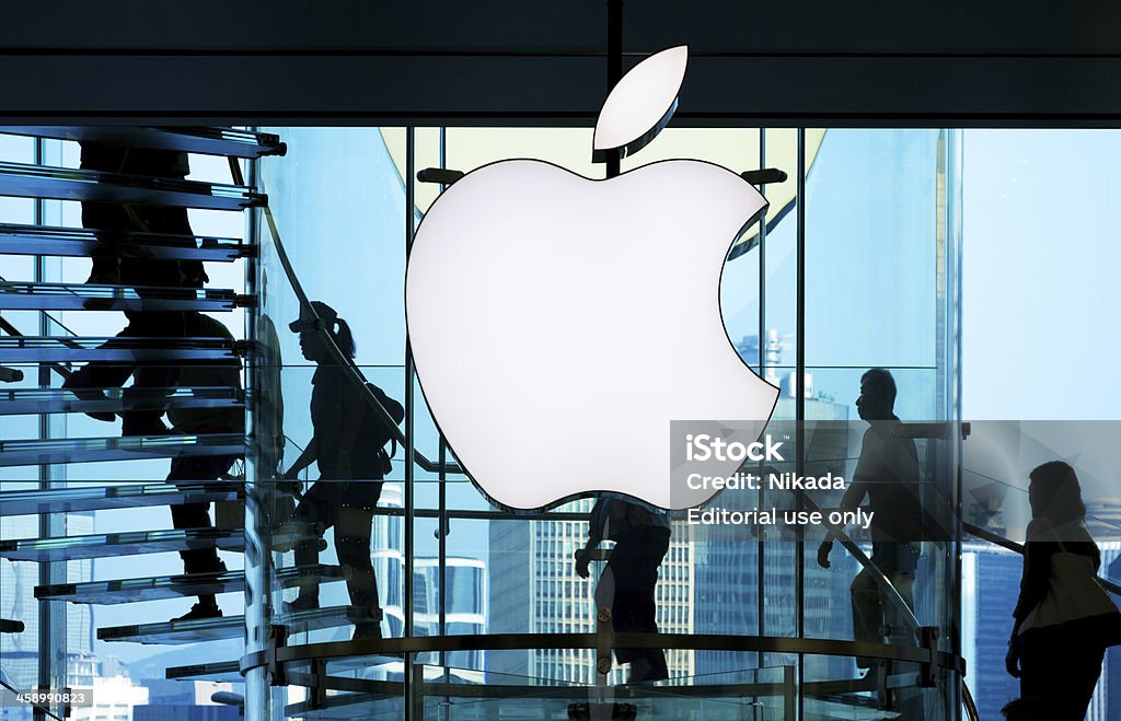 Apple Store - Royalty-free İş Dünyası Stok görsel