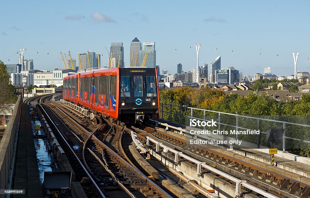 Docklands light railway - Foto de stock de 3Arena royalty-free