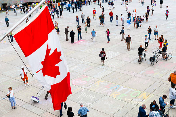 잭볼 레이턴 왜고너의 분필 군인기념 - canadian culture 뉴스 사진 이미지