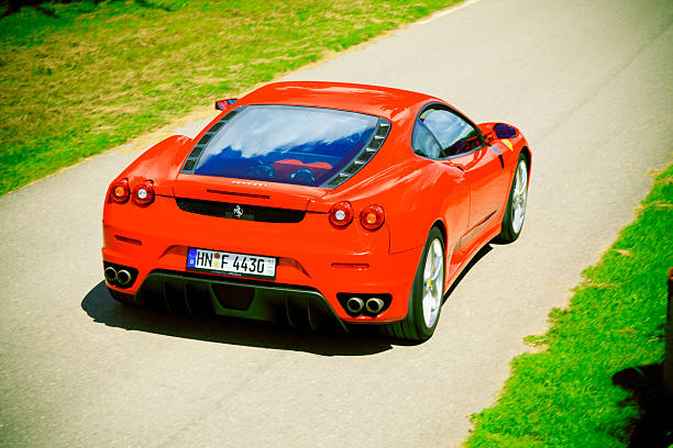 ferrari f430 Untergruppenbach, Germany - July 23, 2011:  ferrari ferrari f430 italian culture action stock pictures, royalty-free photos & images