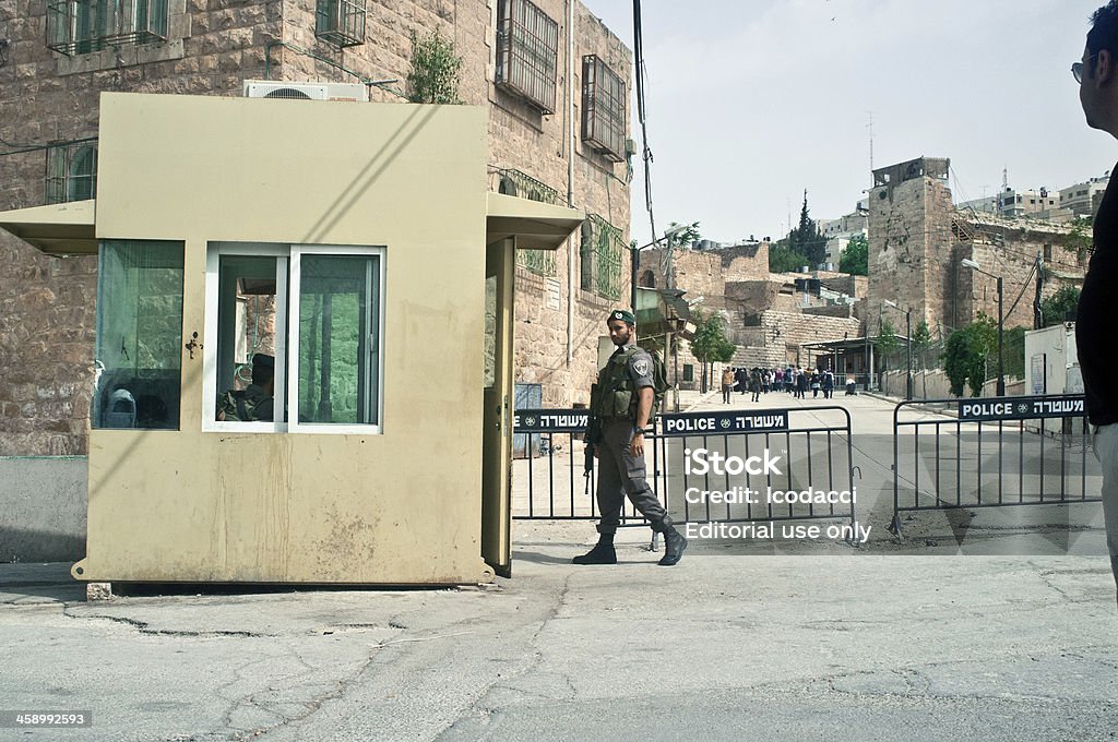 Israele патруль - Стоковые фото Географическая граница роялти-фри