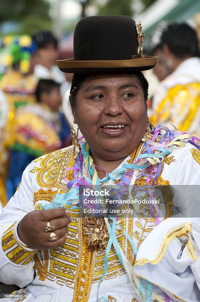 Carnevale della Bolivia - Foto stock royalty-free di Adulto