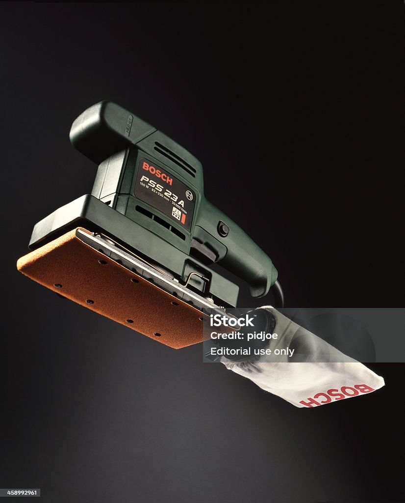 electric sander de Bosch - Photo de Machinerie libre de droits