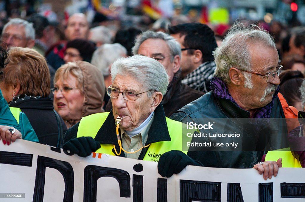 Demostración - Foto de stock de Mariano Rajoy Brey libre de derechos