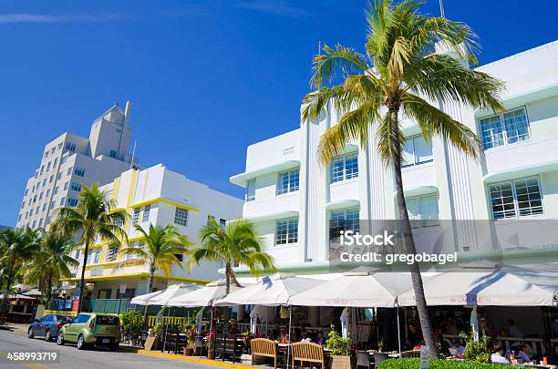 Foto de O Carlyle Hotel Na Ocean Drive Miami Beach Fl e mais fotos de stock de Flórida - EUA - Flórida - EUA, Hotel, Restaurante