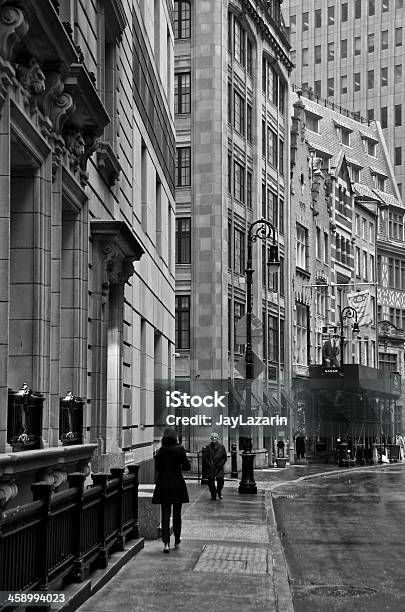 Manhattan Dzielnica Finansowa Krajobraz Miejski South William Street New York City - zdjęcia stockowe i więcej obrazów Architektura