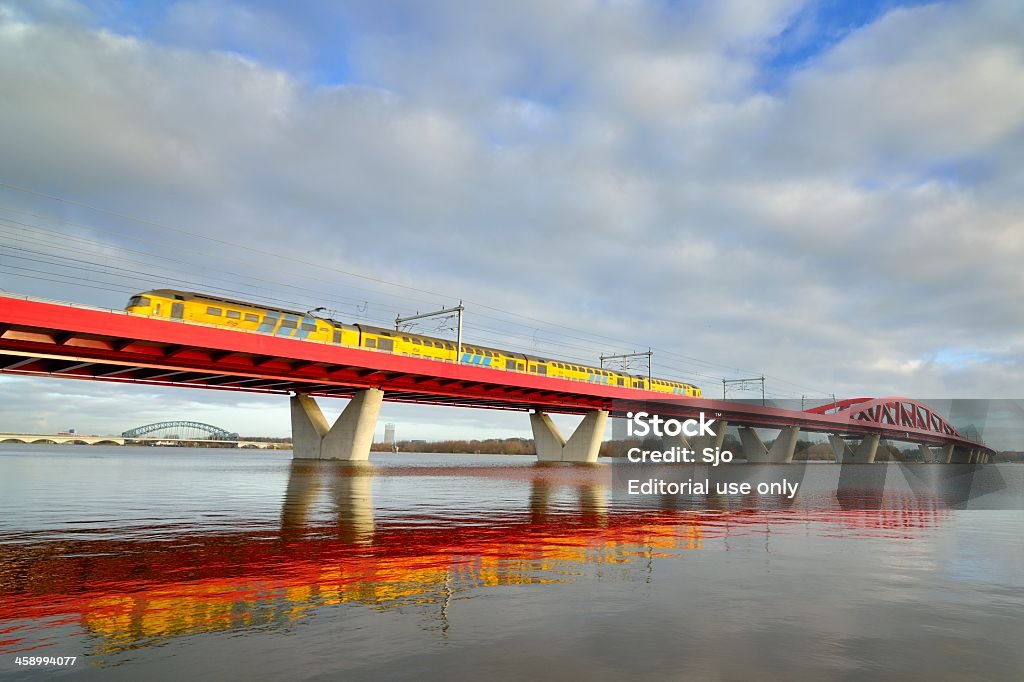 Ponte Hanzeboog - Foto stock royalty-free di Acqua