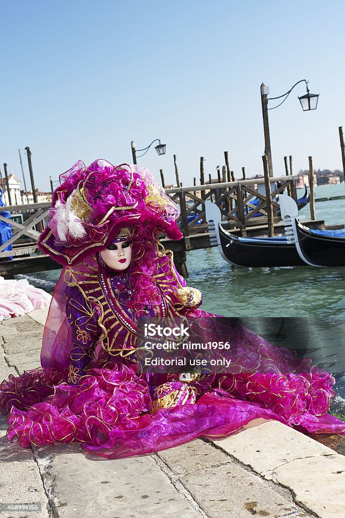 Máscara de carnaval de venecia en 2011 - Foto de stock de 2011 libre de derechos