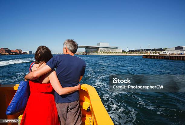 Couple Enjoying Copenhagen Stock Photo - Download Image Now - Adult, Blue, Building Exterior