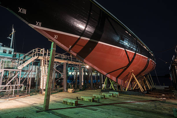 bluenose ii - editorial maritime provinces canada night foto e immagini stock