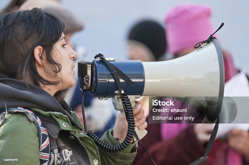 Occupare Nova Scotia Protester - Foto stock royalty-free di Dimostrazione di protesta