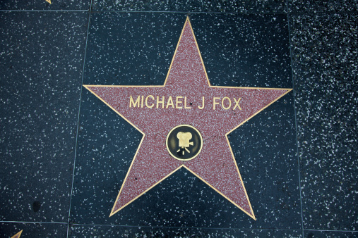 Los Angeles, United States - November 16, 2022: A picture of Michael Jackson's Hollywood Walk of Fame star.